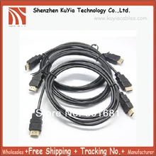 KUYiA номер Прямая с завода HDMI кабель 5 м 16 футов hdmi 1,4 с Ethernet hdmi-HDMI кабель 4 K* 2 K