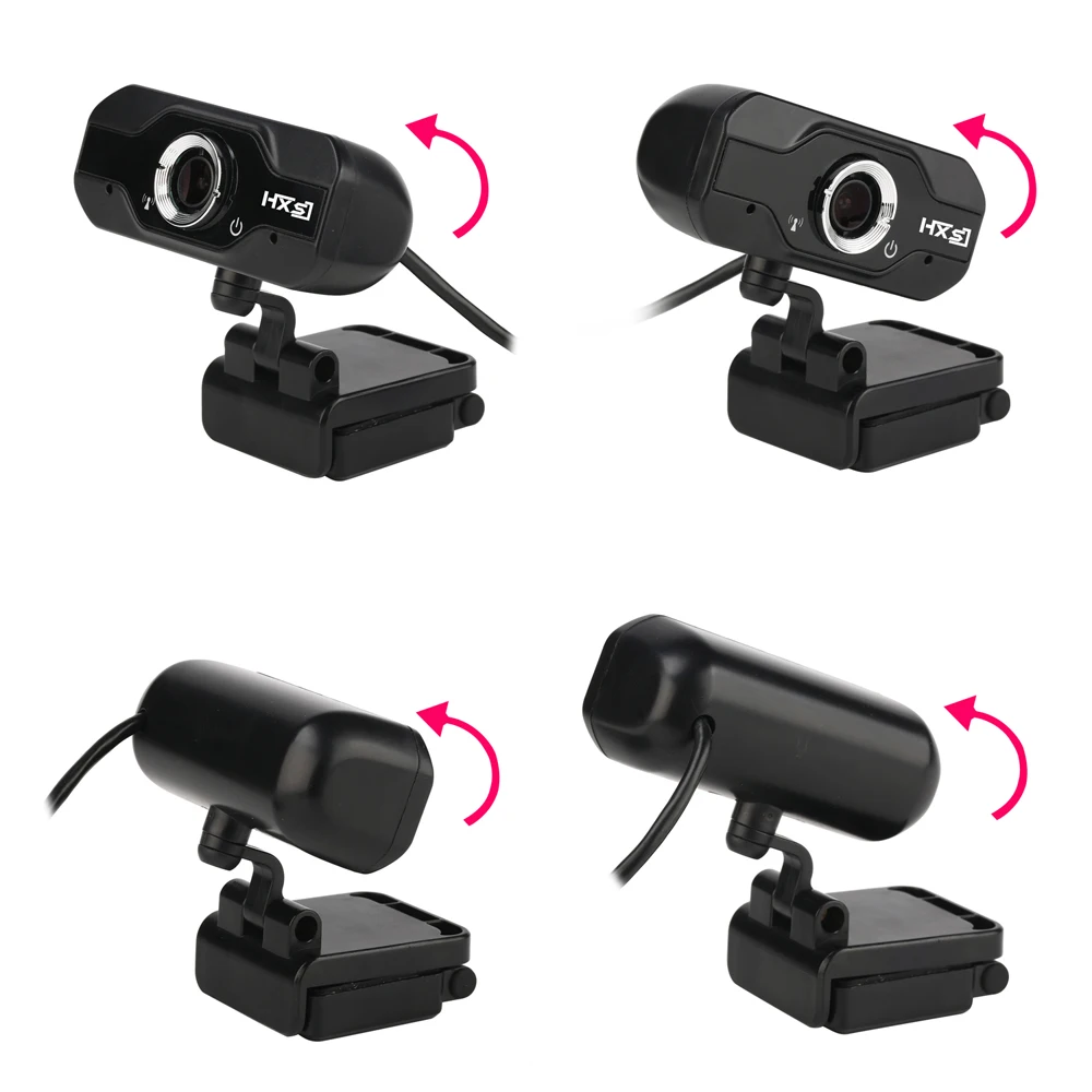 HXSJ S50 USB веб камера 720P HD 1MP Компьютерная Веб камеры встроенный звукопоглощающий