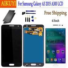 For Samsung Galaxy A3 2015 A300 A3000 A300H A300FN A300F A300M LCD Display + Touch Screen sensor Display Monitor Panel Assembly For Samsung Galaxy A3 2015 A300 A3000 A300H A300FN A300F A300M LCD Display + Touch Screen sensor Display Monitor Panel Assembly