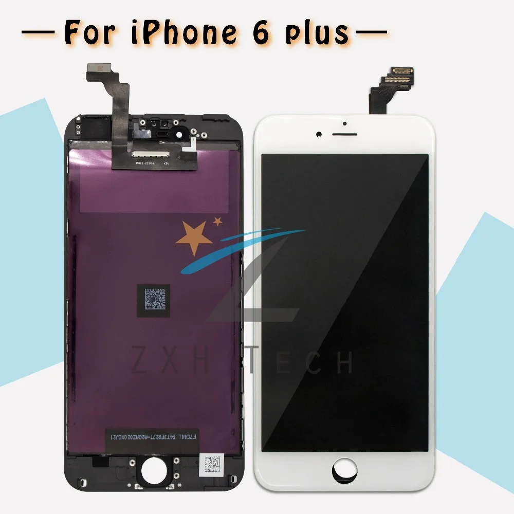 

5PCS/LOT A++ Clone For iPhone 6 plus LCD 5.5 '' Assembly & Display & Touch Screen Digitizer Replacement Free DHL