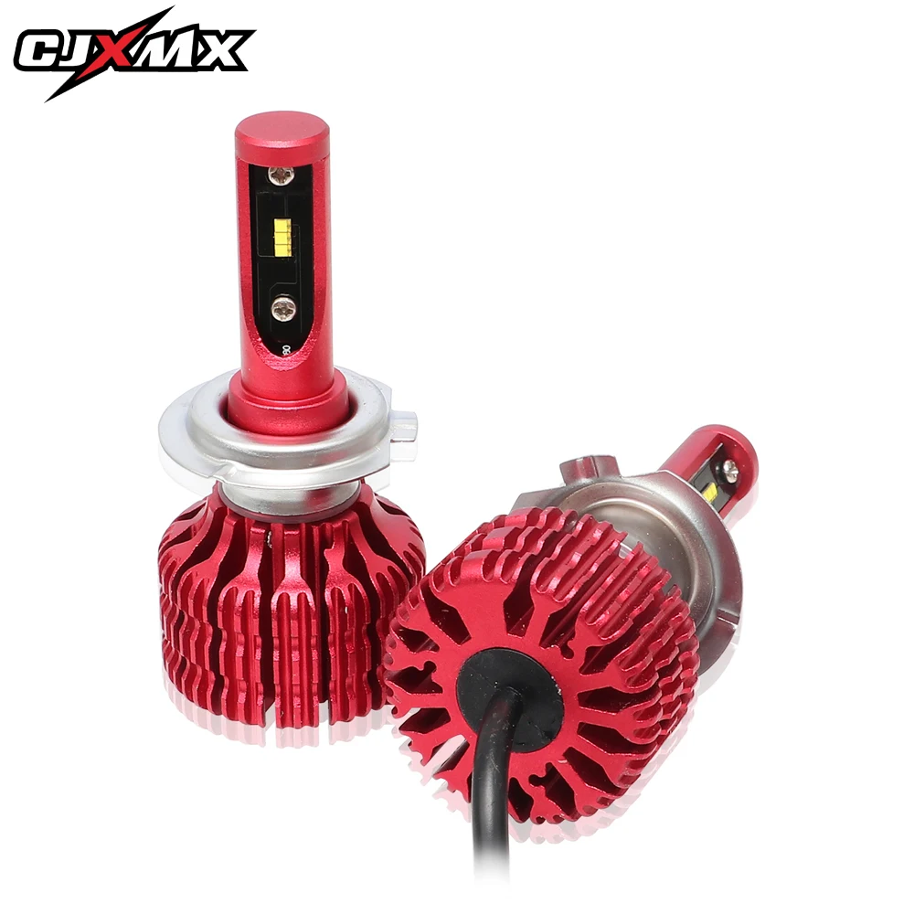 

CJXMX 2Pcs 12000LM/set 80W Super Brgiht H4 H7 LED Car Headlight Bulb 6500K 12V 24V H1 H3 H11 9005/HB3 9006/HB4 LED Auto Light