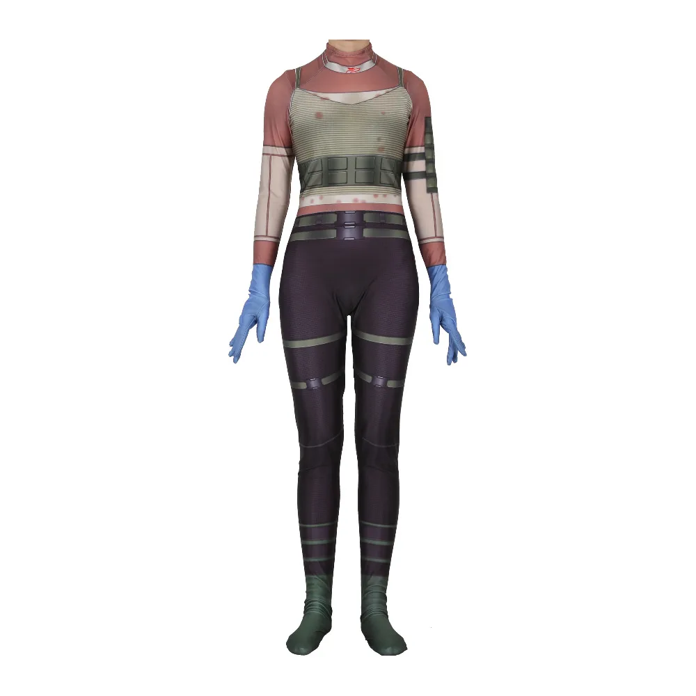 Apex Lifeline 3D стиль Zentai Comic-Con Хэллоуин святых все Косплей Костюм Облегающий комбинезон Взрослые/Дети