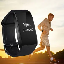 Kaimorui A58 смарт-браслет монитор сердечного ритма Bluetooth SmartBand стекло Сенсорный экран SmartBand активности Смарт полосы
