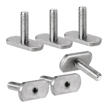 

New 6Pcs Kayak Canoe Rails Screws Bolts Hardware Parts Eyes Wellnuts Screws Kayak Accessories for Kayak Canoe Boat accessories