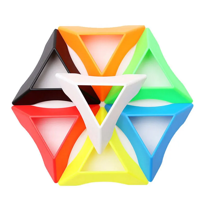 

5 Pcs/Lot Colorful 2X2 3X3 4X4 Cube Stand Top Plastic Cube Base Holder Educational Learning Toys For Children Kids