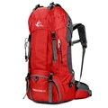 60л Открытый Рюкзак походная сумка с дождевиком водонепроницаемый альпинистский походный Рюкзак Molle спортивная сумка рюкзак для альпинизма - фото
