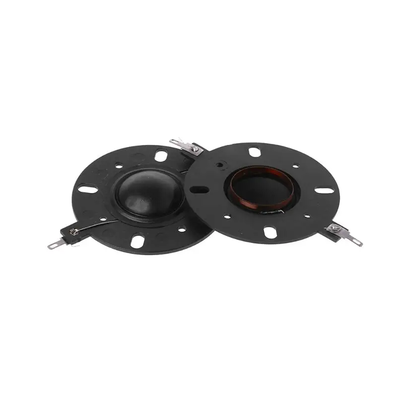 

2PCS Silk Diaphragm Dome Tweeters Horn Drive Voice Coil Length 9.7cm Outer Diameter 6.4cm Endometrium Diameter 25mm