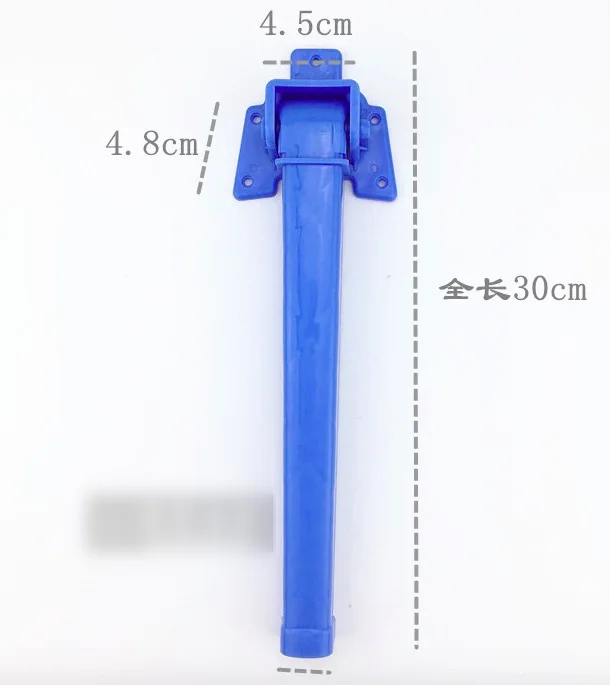 4PCS/LOT  L:28CM Plastic Folding Table Foot Notebook Computer Supporting Tripod Table Legs Square Foot