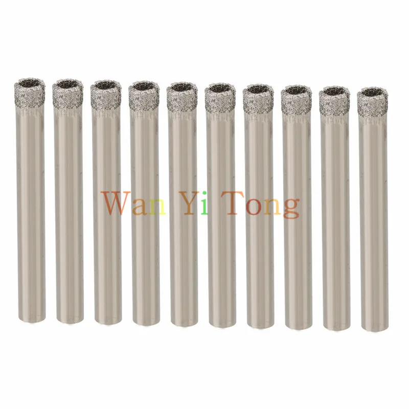 

10pcs Premium Diamond Coated Hole Saw Drill Bit Tools 6mm For Marble Ceramic