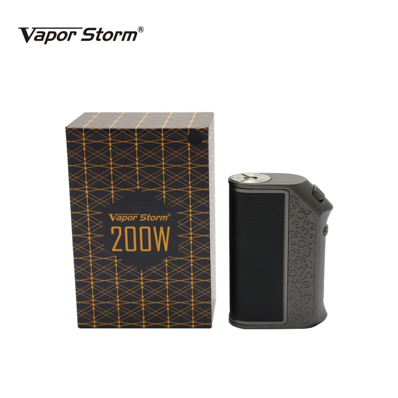 Vape Box Mod батарейные блоки электронных сигарет 200 Вт распылитель пара RDA Storm