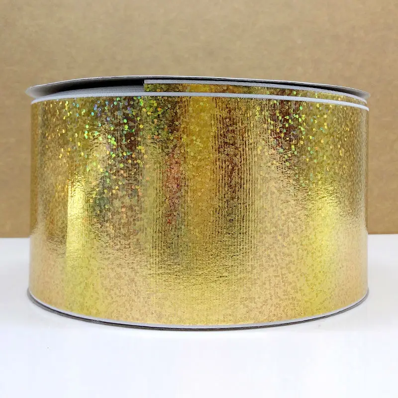 

Free shipping cartoon ribbons grosgrain ribbon 5 yards 3"(75MM) foil gold printed grosgrain ribbons SP303