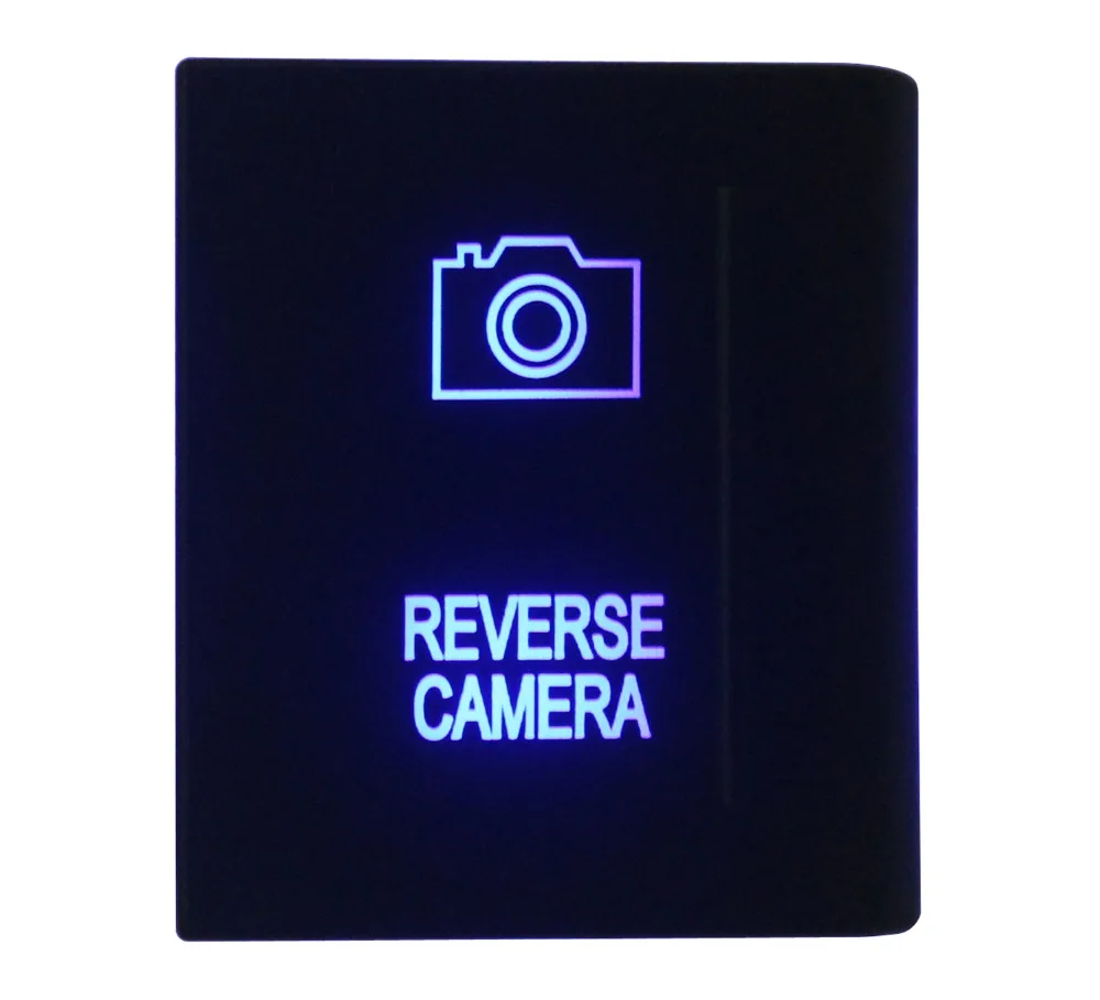 

12V 3A REVERSE CAMERA Push Button Switch On-off Blue led for VW Volkswagen Amarok OEM Replacement Switch Right Side