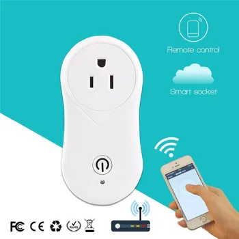 

WiFi Smart Socket Wireless Plug Power EU/US /UK Korea Plug Sockets Smart Home Switch For Alexa Assistant