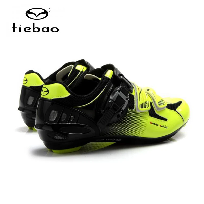 Tiebao, обувь для велоспорта, для езды на велосипеде,, мужские, женские, велосипедные педали, на липучке, велосипедные кроссовки, самоблокирующиеся, ПУ, дышащая обувь для езды на велосипеде