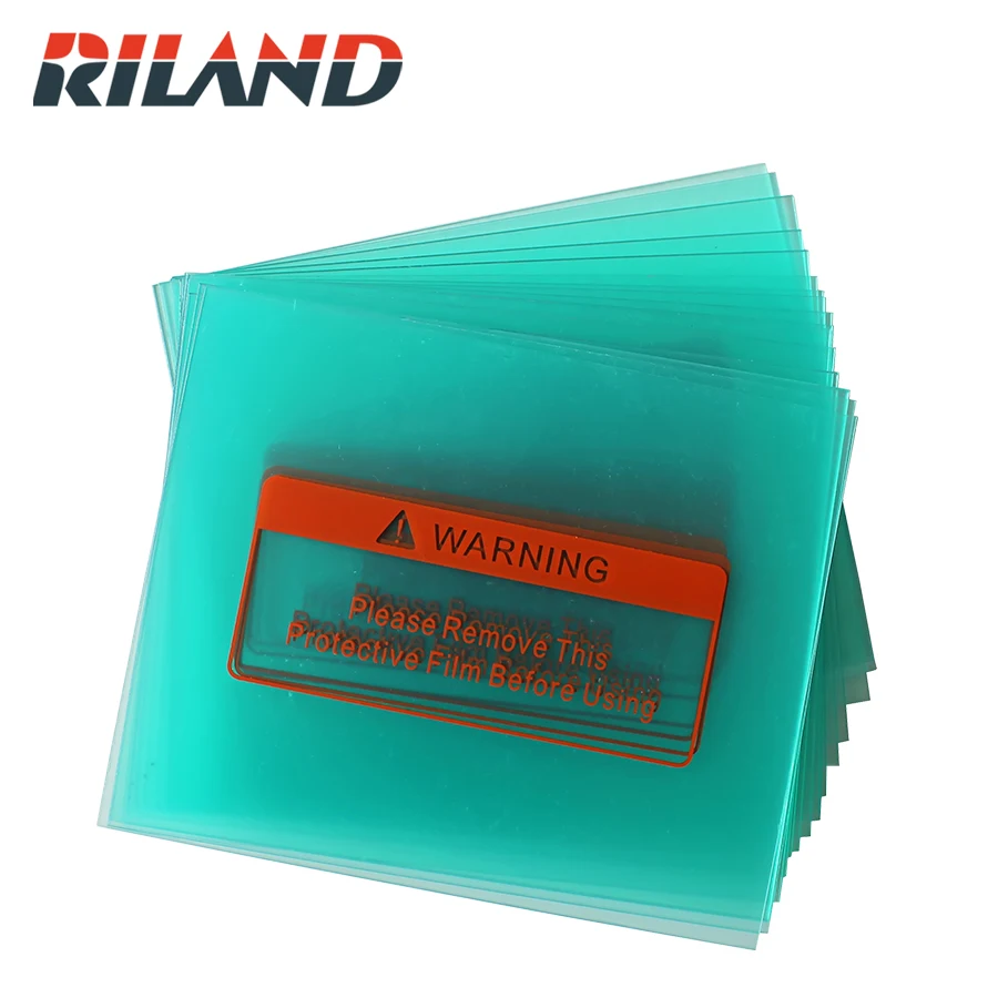 

RILAND 114*95MM Welding Glass Filter Plastic Cover PC Protectors Plate Sheet X701 Welding Helmet cap Lens Cover