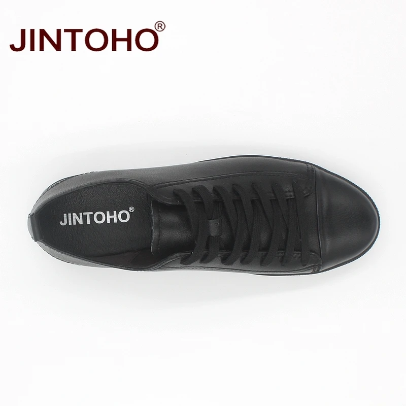 JINTOHO 2017 новые мужские туфли высокого качества брендовые из натуральной кожи