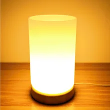 Современная Таблица лампа стекло лампа прикроватная лампа для спальни Минималистичная настольная лампа источник света матовое стекло творческая индивидуальность masa lambasi