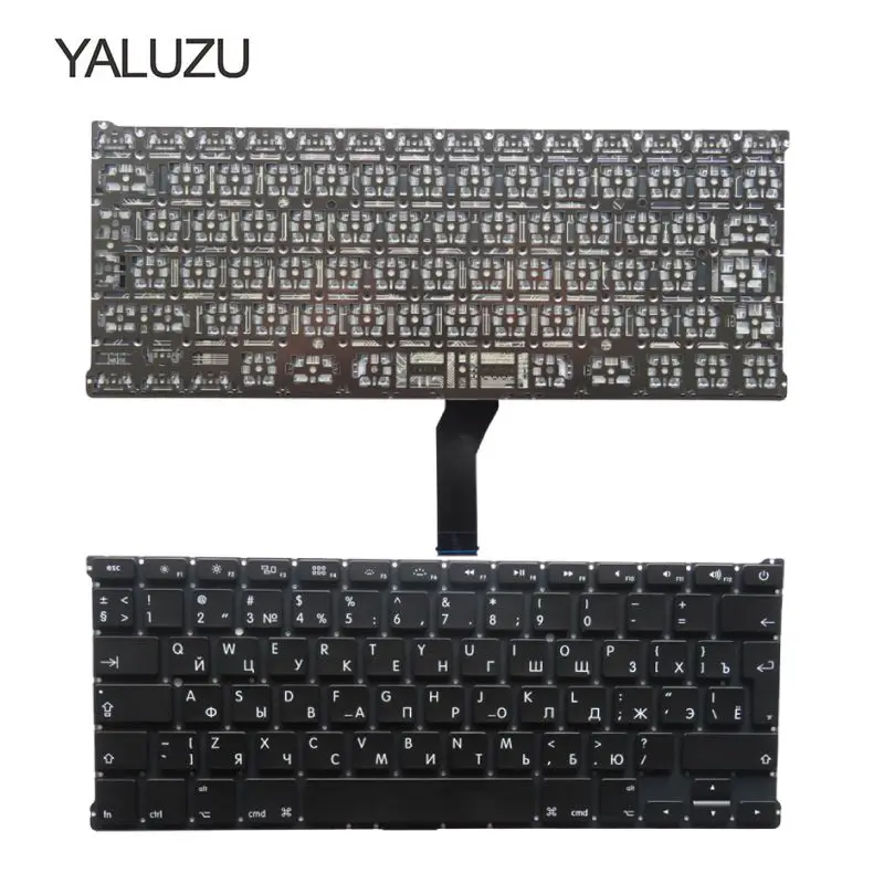 YALUZU новый для Apple Macbook Air 13 3 &quotA1466 A1369 Русская клавиатура ноутбука MD231 MD232 MC503 MC504 2011-15
