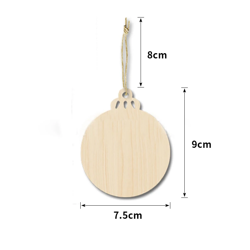 10pcs-Wooden-Round-Baubles-Tags-Christmas-Trees-Toys-Decorations-Craft-Toys-Ornaments-Christmas-DIY-Craft-Kids