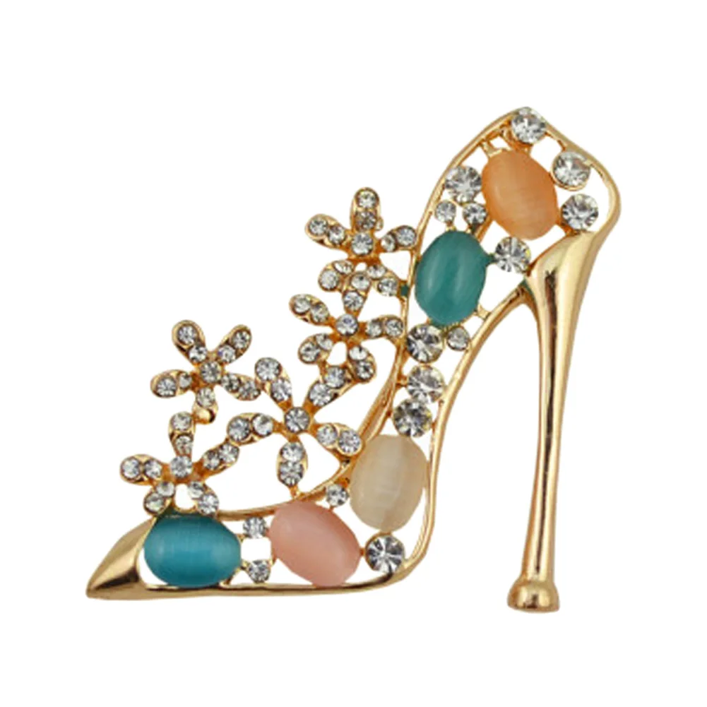 Fashion High Heel Shoe Brooches 2018 Best Casual Item Perfect Grateful