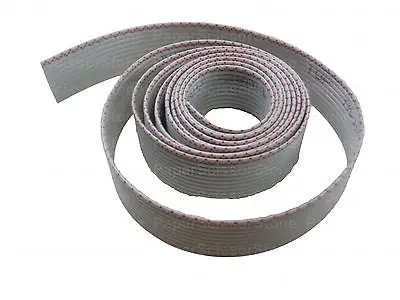 

10ft 10 Pin Pins Wires Grey Gray Ribbon Flat Cable Only AWG28 for 2.54 IDC Plug