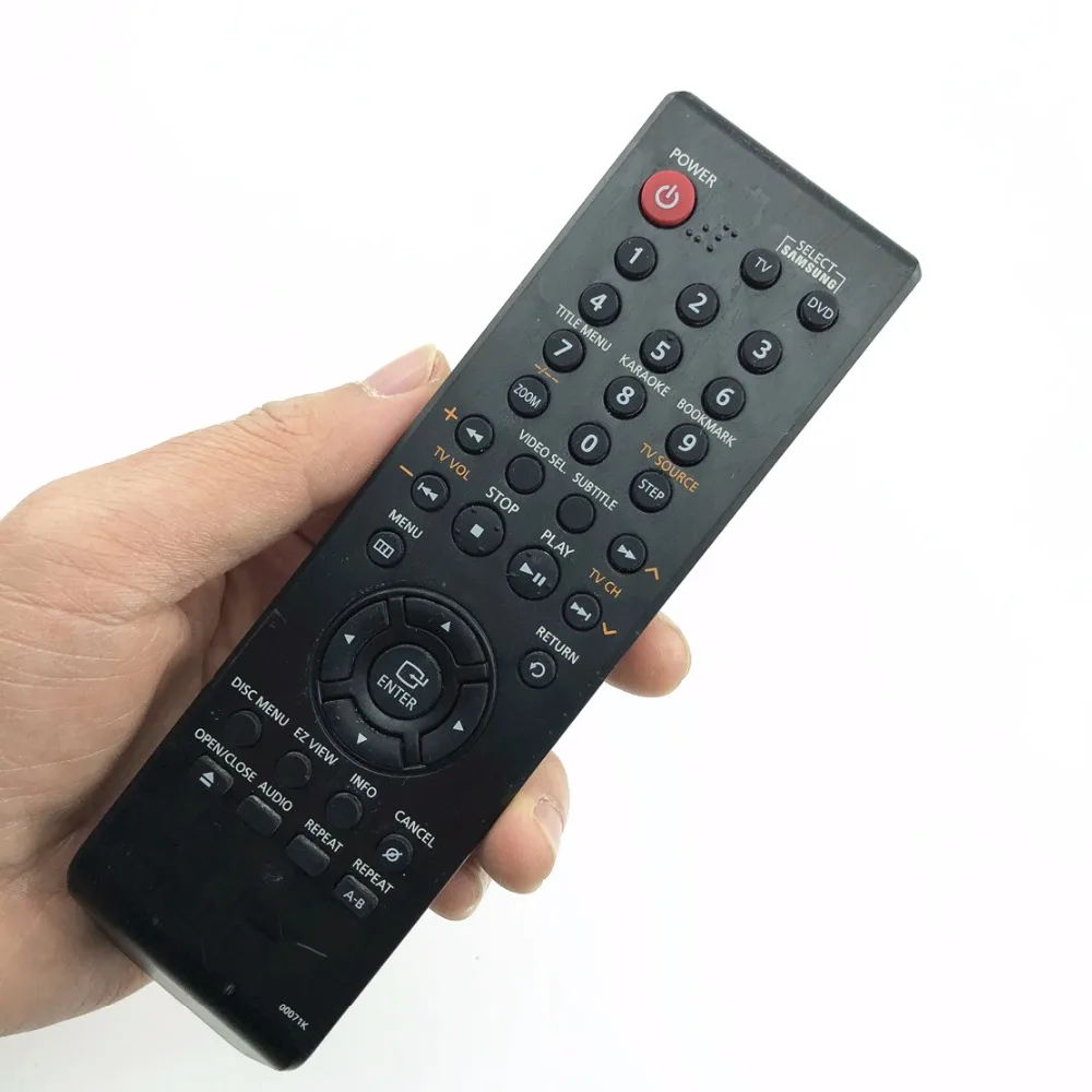 Пульт дистанционного управления подходит для samsung TV DVD remote control 00071L ORIGINAL 00071K |