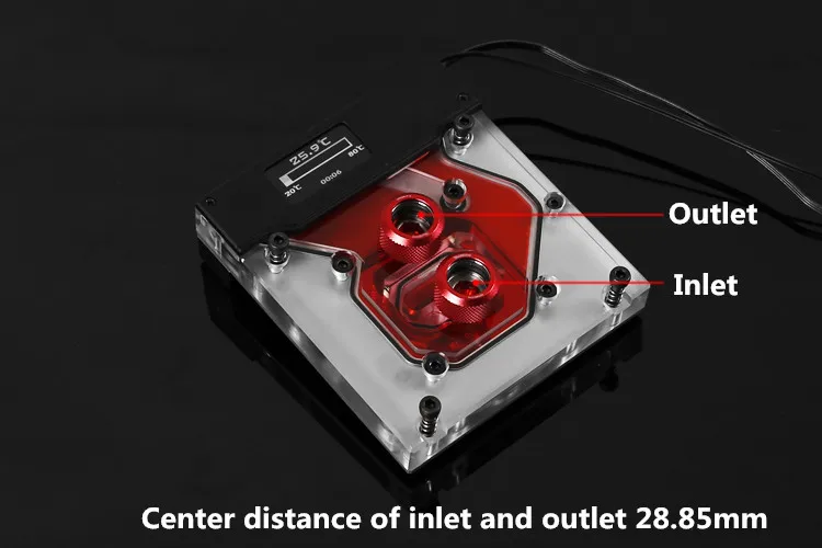 Материнская плата Barrowch ASUS ROG R6E R6A X299 интегрированный блок питания умный OLED