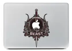 Зверь skullvinyl наклейка Стикеры для DIY MacBook Pro/Air 11 13 15 дюймов ноутбук чехол Стикеры