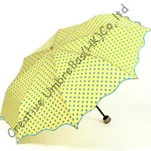 Ручные волнистые зонты для воды, Подсолнух, антикоррозийные, супермини, летний зонтик, полный дизайн, зонты для сумки, настоящие Зонты