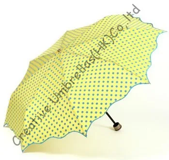 

Manual water wave umbrellas,sunflower,anti-rust,supermini,summer parasol,full dotting design,bag umbrellas,present umbrellas