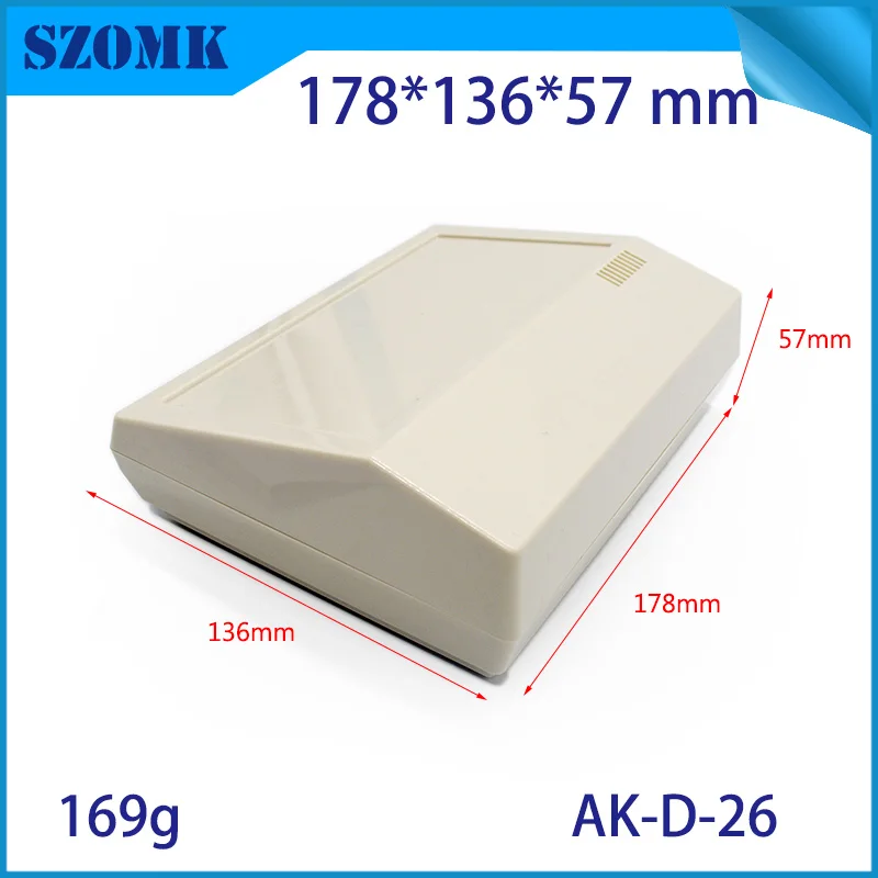 Корпус из АБС пластика SZOMK для электроники 1 шт. корпус настольного ПК 180x136x58 мм