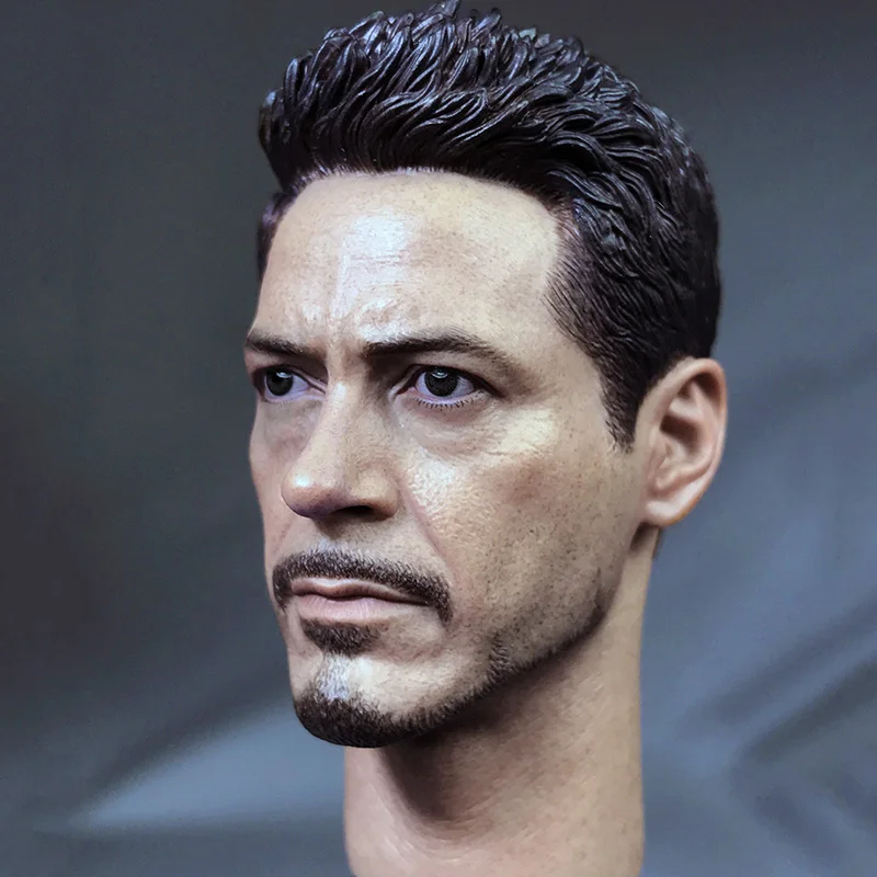 1/6 Tony Head с шеей для 12 дюймовых фигурок версия битвы поврежденная и обычная