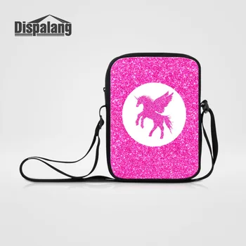

Dispalang Pink Unicorn Women Shoulder Bags Cartoon Horse Lady Sling Messenger Bag Girls Crossbody Bags For Children Handbag