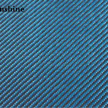 190gsm синяя саржа углеродное арамидное волокно гибридная ткань для спортивных товаров Новые материалы 3k Углеродное волокно Ткань арамидное волокно