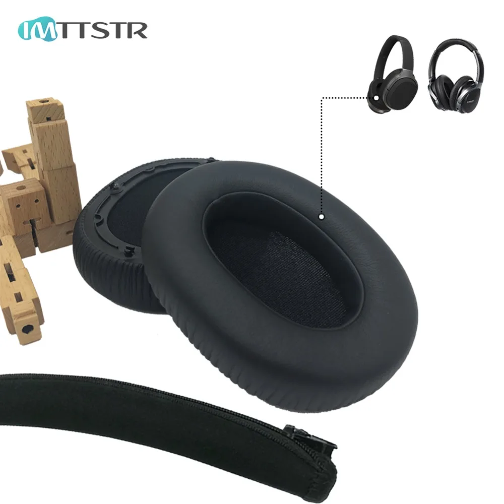

IMTTSTR 1 Pair of Ear Pads earpads earmuff cover Cushion Replacement Cups for EDIFIER W830BT W860NB W 830BT 860NB Earphones