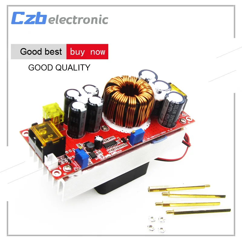 

20PCS 1800W 40A DC-DC Boost Converter 10-60V to 12-90V Step Up Power Supply Module With DHL shipment