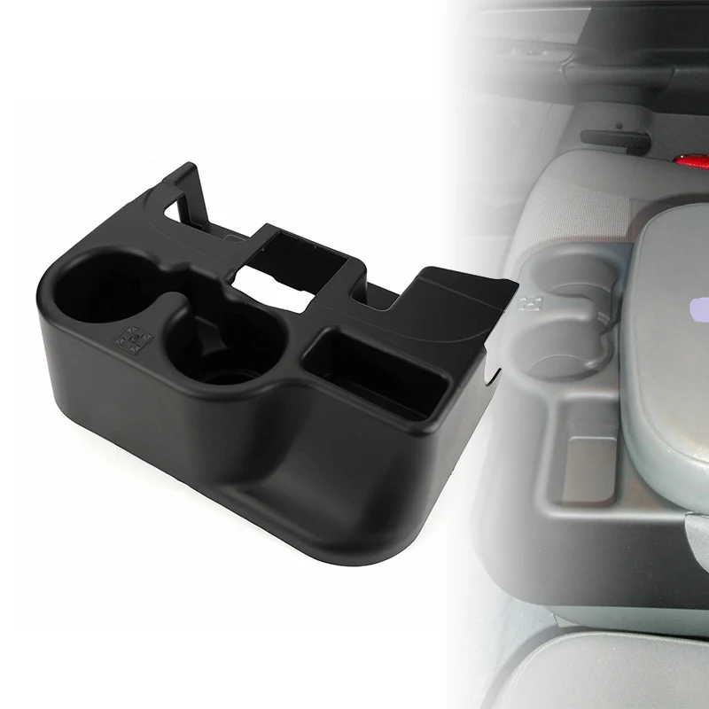 1pcs NEW Black Center Console Car drink holders For Dodge RAM ADD-ON 1500/2500/3500 2003-2012