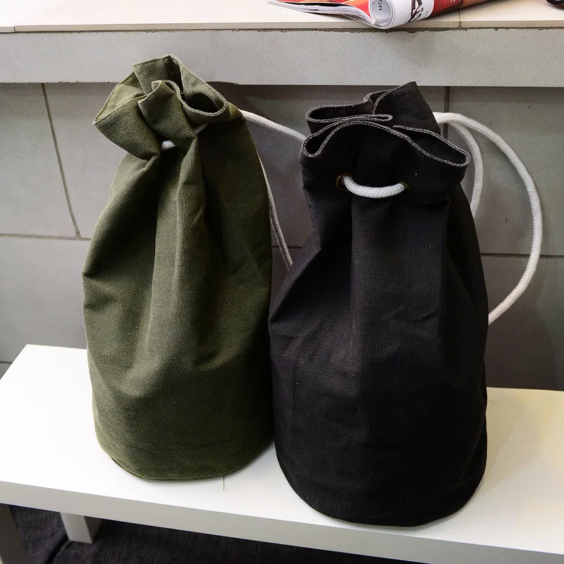  EXCELSIOR Fashion Backpacks Original Design Drawstring Bag Women Man Backpack Canvas Shoulder Bags  - 32697773576