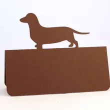 Пользовательские собака породы палатка карты места в деревенском стиле свадебный душа ребенка партия сидения Таблица Номер Название палаточных эскорт cardpc001