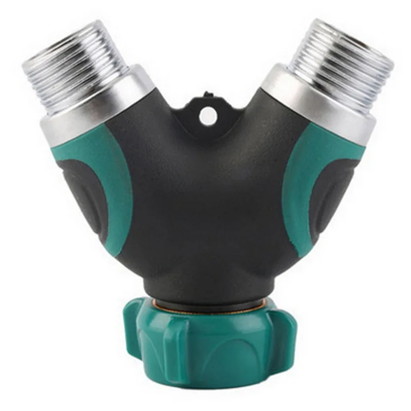 

Irrigation Y Connectors 2 Way Hose Connector Adapter Tap Garden Tap Irrigation Valve Hose Pipe Splitter Quick Connector Adapter