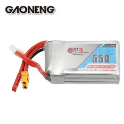 Лучшее качество Gaoneng GNB 11,1 V 550 мА/ч, 80C/160C 3 S Lipo Батарея JST/XT30 разъем для беспилотный гоночный Квадрокоптер на дистанционном управлении