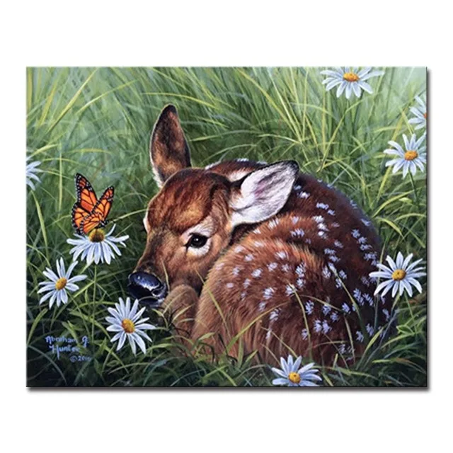 DIY-Oil-Painting-By-Numbers-Coloring-Drawing-Lovely-Sika-Deer-Cowered-On-The-Flowers-Grass-Pictures.jpg_640x640