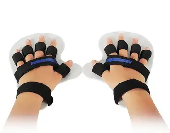 

1 pair Hand Finger Separating Plate Therapy Rehabilitation Stroke Hemiplegia Palsy or Infarction Spasm Deformity Orthotics