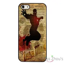 Ironman Marvel Comic Book Art back skins mobile cellphone cases cover for iphone 4 4s 5
