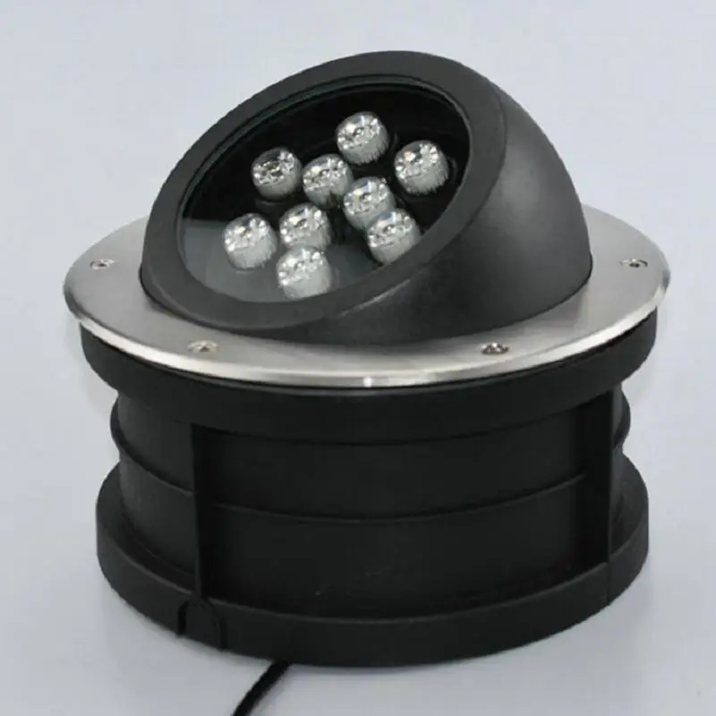 Lâmpada de Assoalho ao ar à Prova d' Água Subterrânea Enterrado Luz Caminho Garden Chão Livre Quintal Paisagem Lâmpada 12 w 20 Led 9 À prova d' água 12 W 20