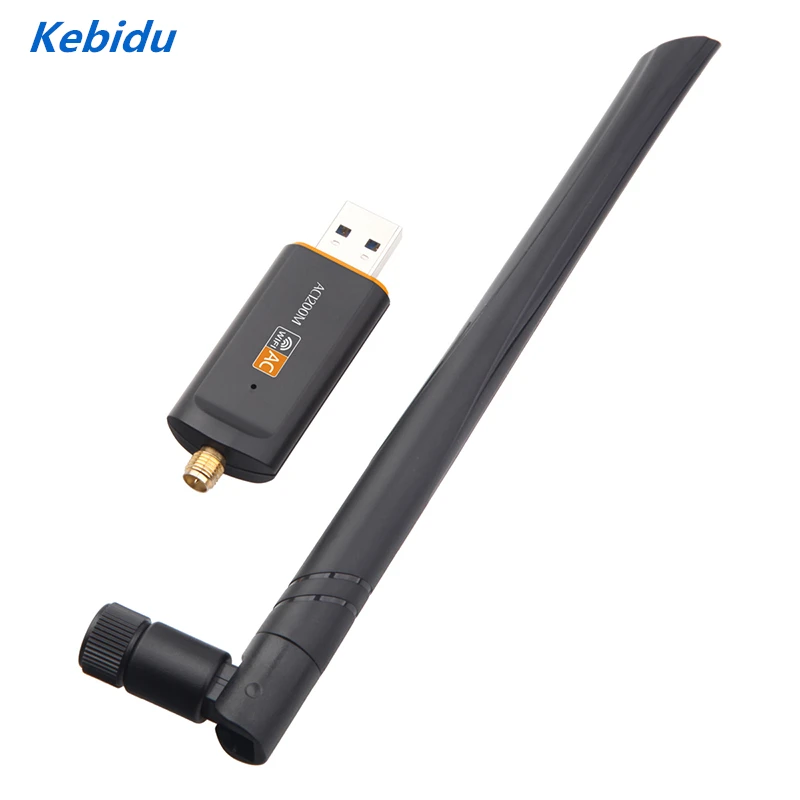 

USB 3.0 1200Mbps Wifi Lan Dongle Adapter with Antenna For Laptop 2.4G and 5G band RTL8812BU Wireless-AC Wlan Dual Band 802.11ac