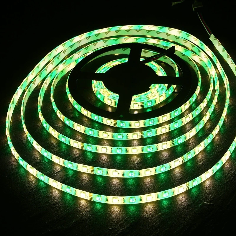 5 м DC 12V Светодиодная лента 5050 SMD 300 LED супер яркая гибкая светодиодная с пультом