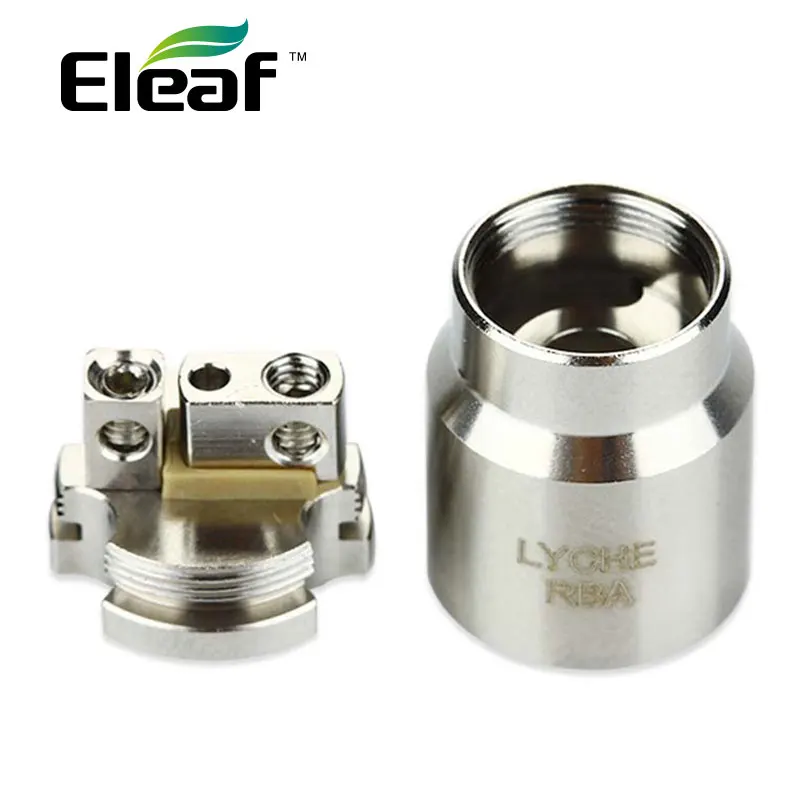 

100% Authentic Eleaf Lyche RBA Head Rebuildable and Reuseable Atomizer Head for Eleaf LYCHE DIY E cigarette Atomizer Tank