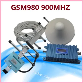 

ZQTMAX GSM Mobile Signal Booster 900 MHz Cellular Signal Amplifier 2G repeater with Yagi Antenna