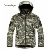 Free Shipping Camo V 4.0 Men’s Outdoor Camping Hiking Waterproof Coats Jacket Hoodie Soft Shell Jacket